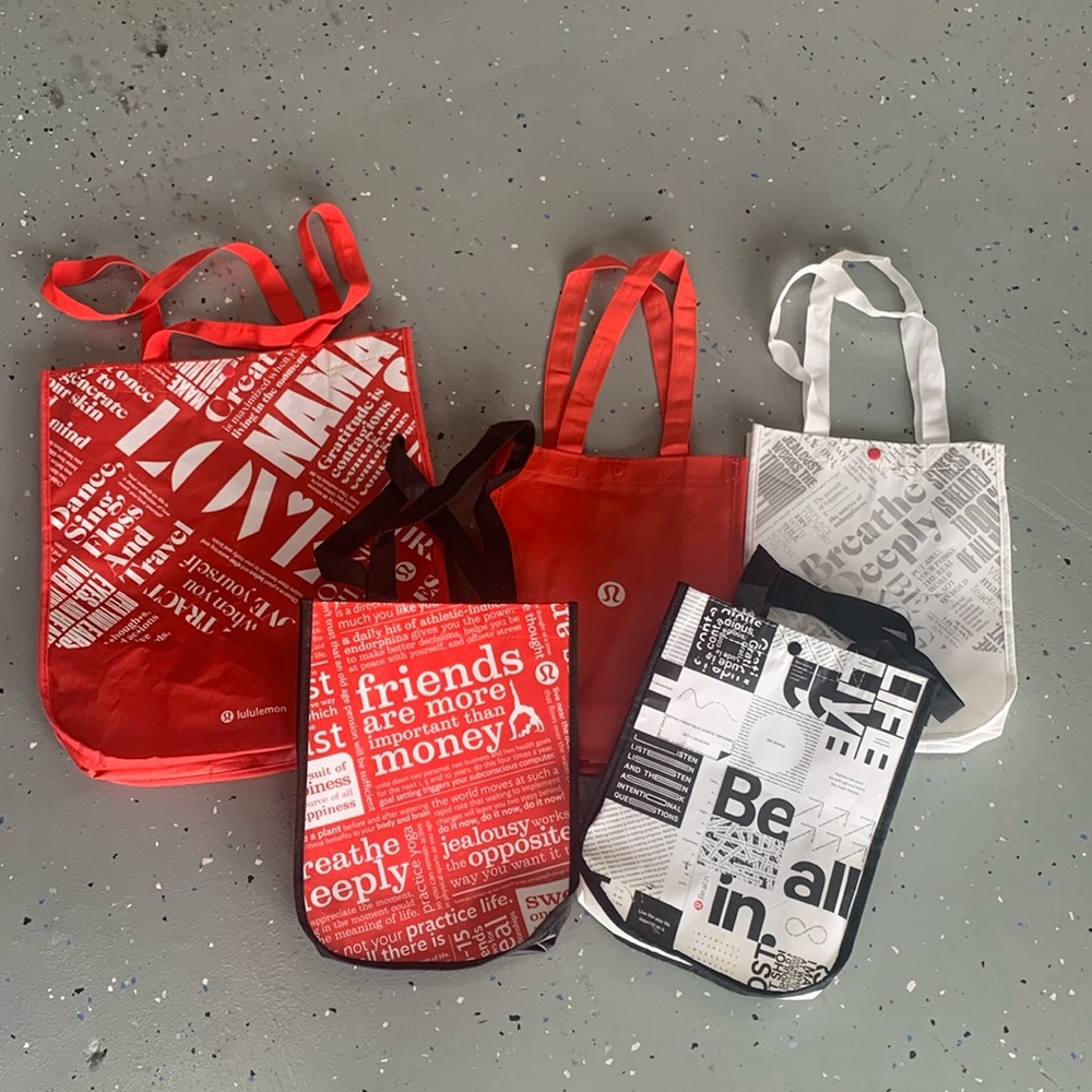 Lululemon bags bulk 6 total